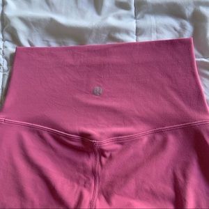 Pink blossom align shorts 4” lululemon